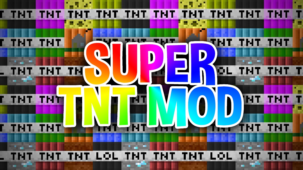 SUPER TNT - Minecraft Mod Showcase
