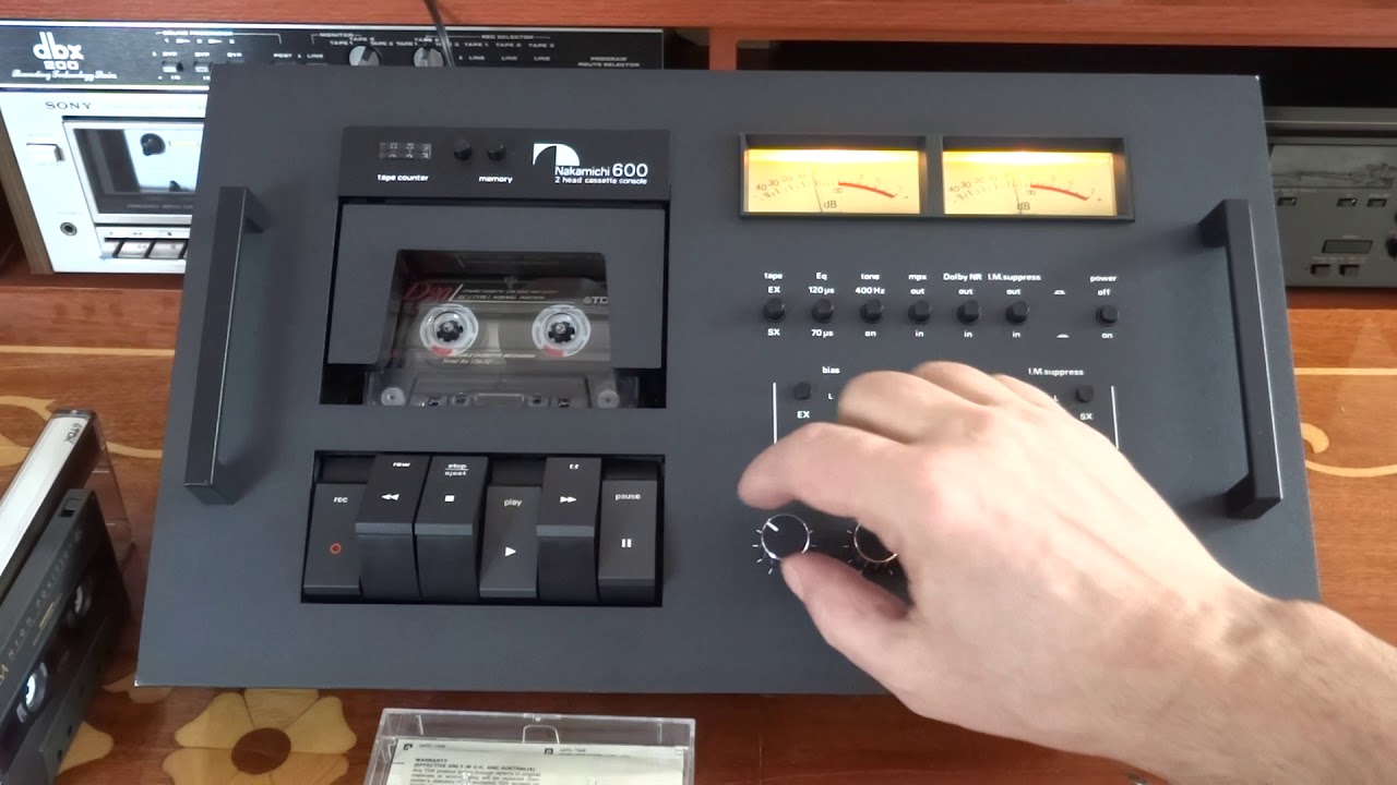 NAKAMICHI 600 - кассетная консоль из 1975-го (ЧАСТЬ 2)