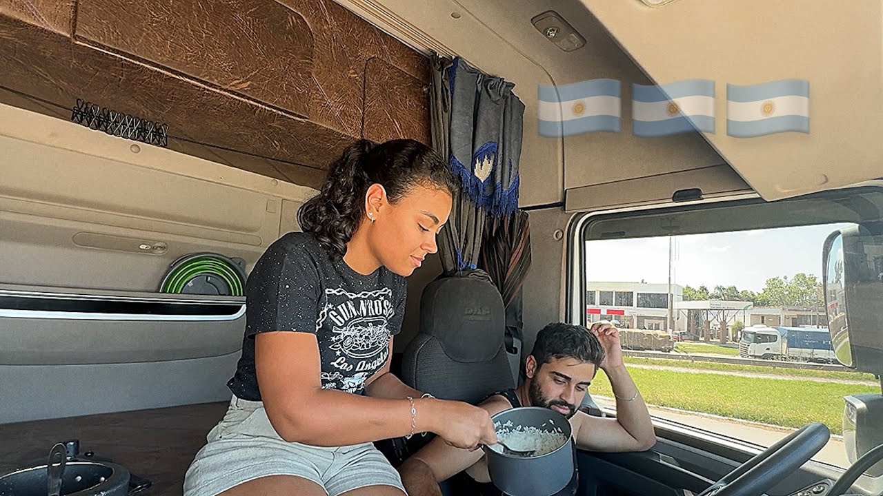 Temos 96horas para atravessar a Argentina e chegar na aduana !! 🇦🇷🇧🇷