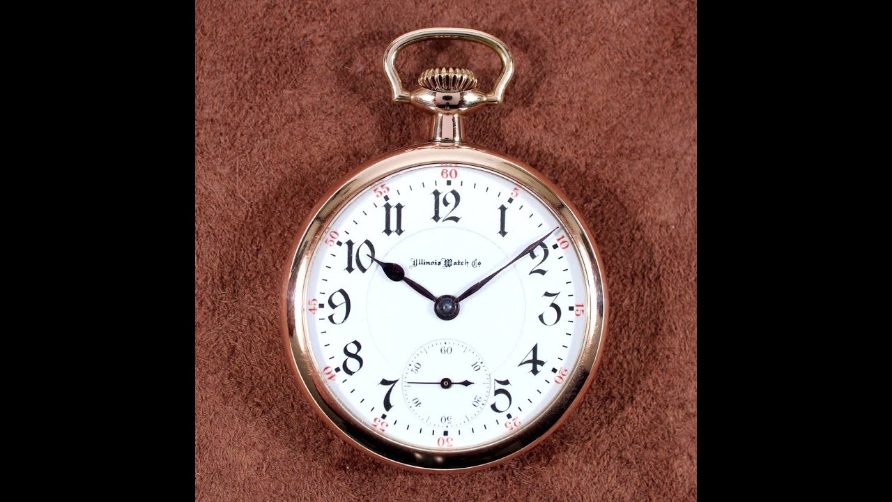 Illinois Model 5 Sangamo Pocket Watch