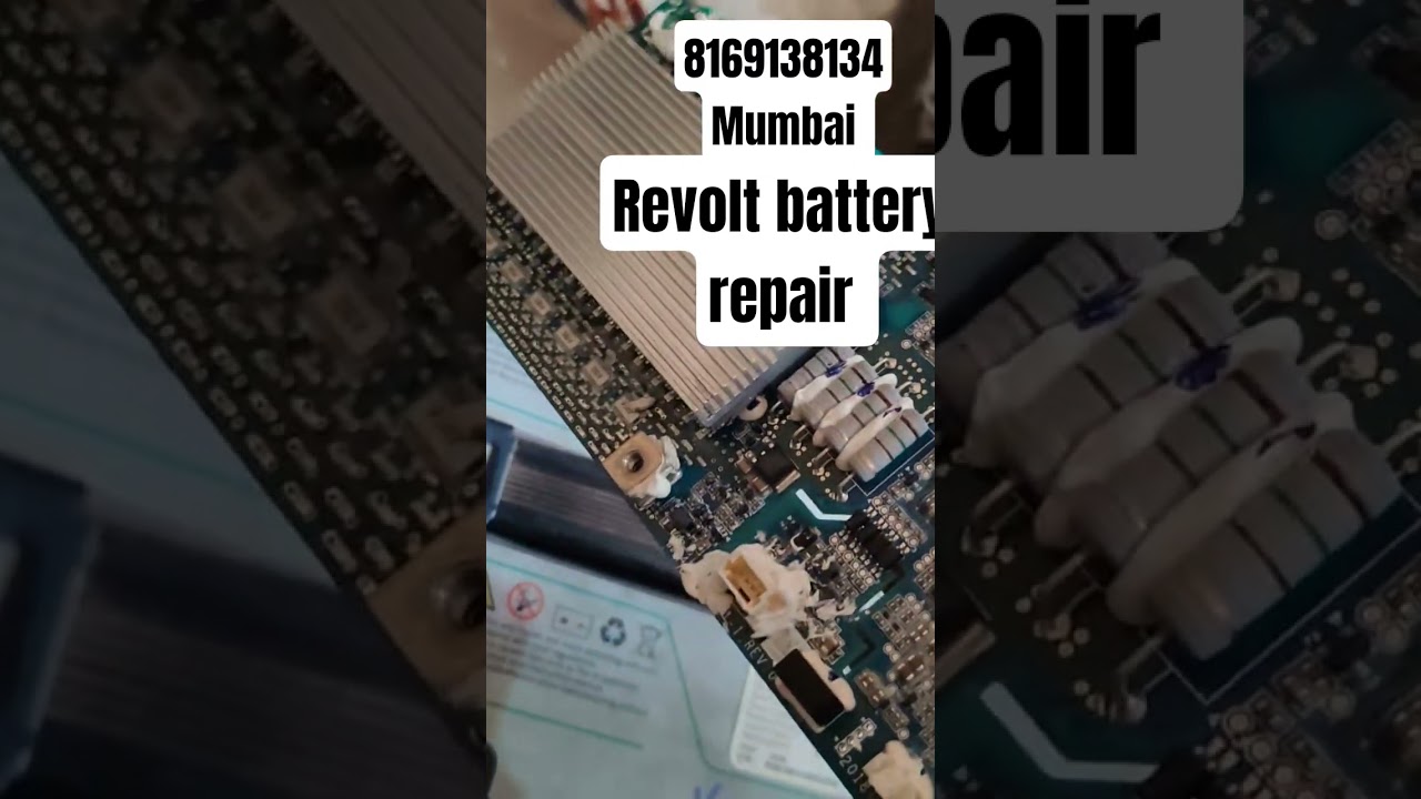 Revolt E-Bike Battery Repair ⚡ | 72V Lithium Battery Fix | EV Repair India 