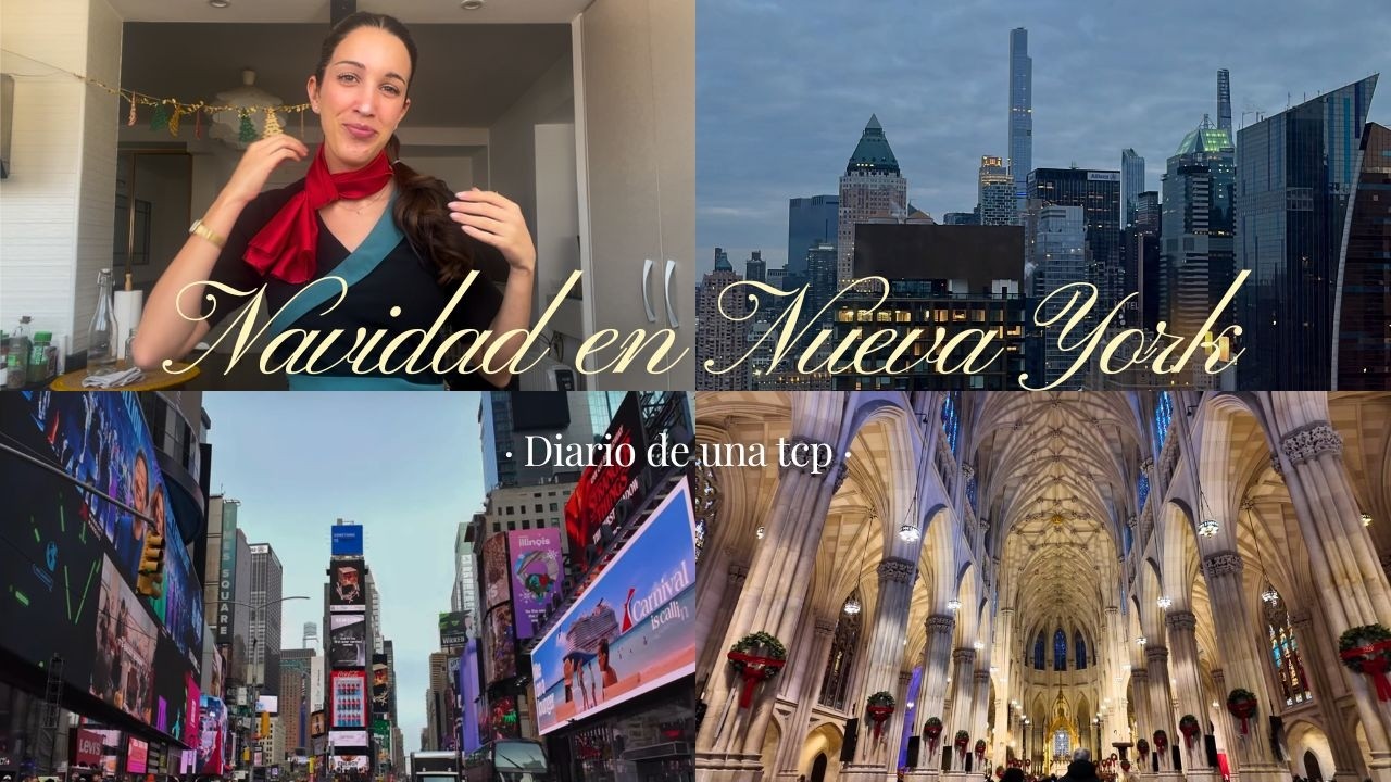 Nueva York 🎄 | cabin crew diaries ✨✈️