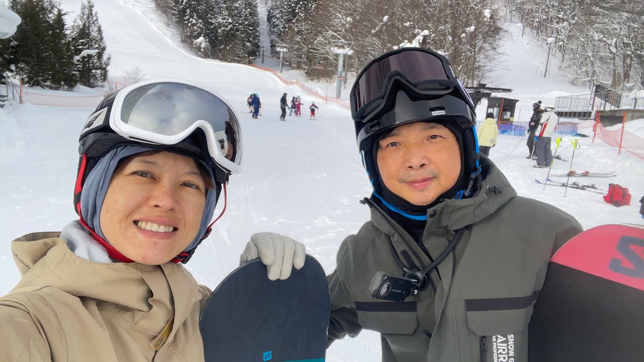 滑雪初體驗之彼得哥帶我們玩～