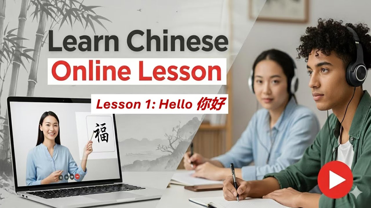Chinese Lesson 1_Hello 你好 (Nǐ hǎo)
