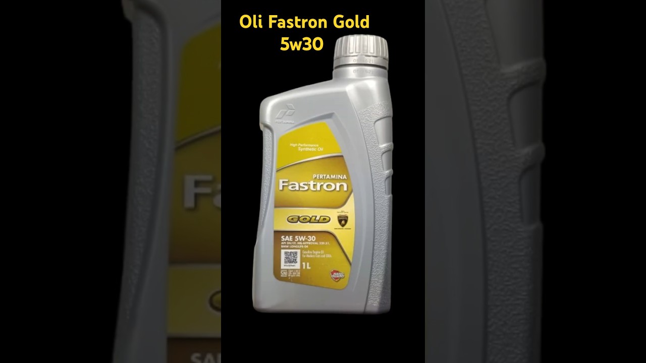 Oli Fastron Gold 5w30 API SN | Oli Local Pride | Untuk BMW & Mercedez Benz | #olimobil #fastron
