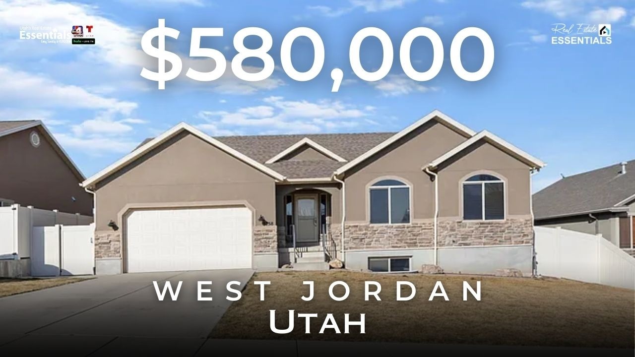 🏡 5758 W Lugano Dr, West Jordan, UT | Real Estate Essentials | ABC4 Utah's Real Estate Essentials
