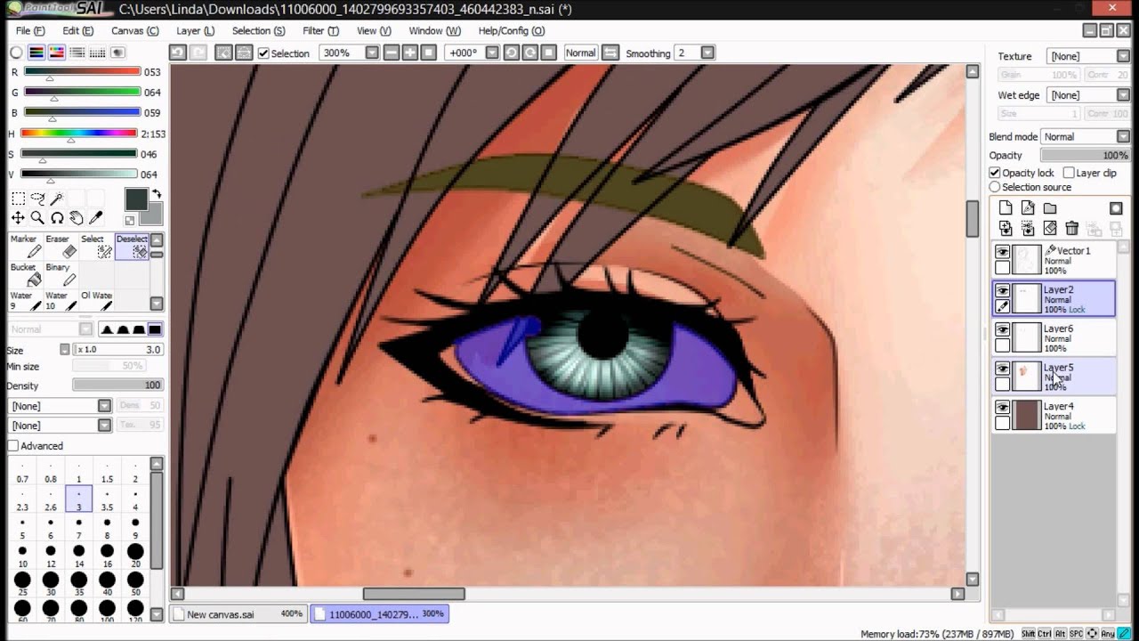 SHERRY_BIRKIN- Fanart -RESIDENTEVIL6_Speedpaint