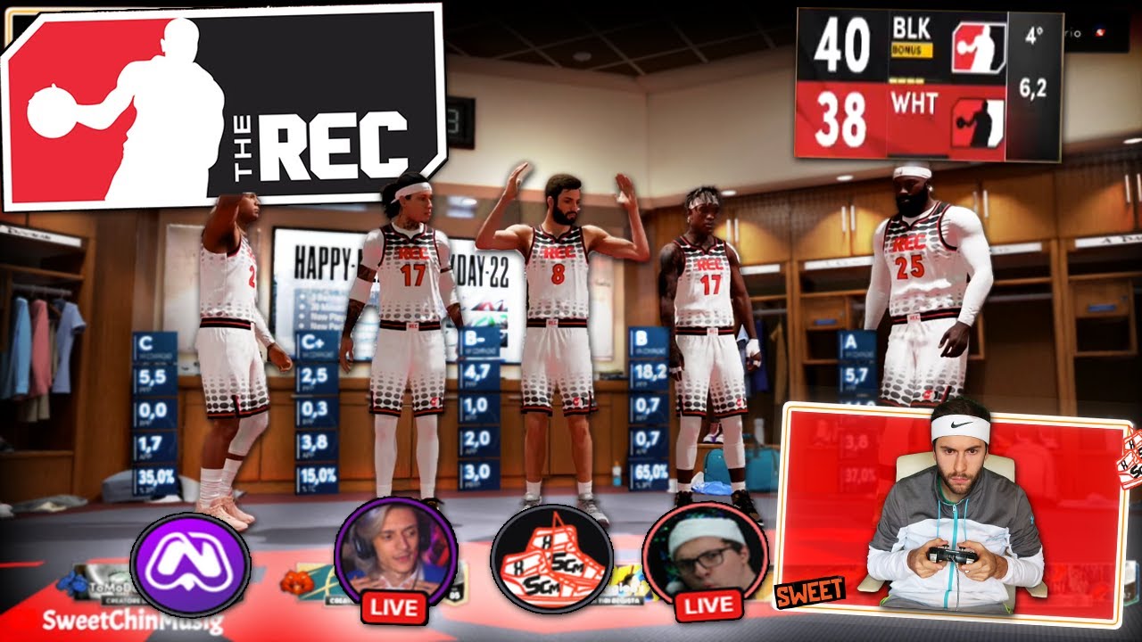 Il DREAM TEAM DEL REC SCENDE IN CAMPO! Sweet/Zano/Mollu/Nanni/Mastini NBA2K22