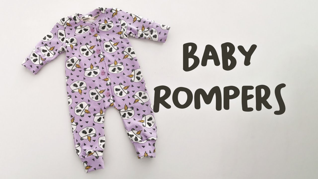 Baby Rompers Sewing Tutorial