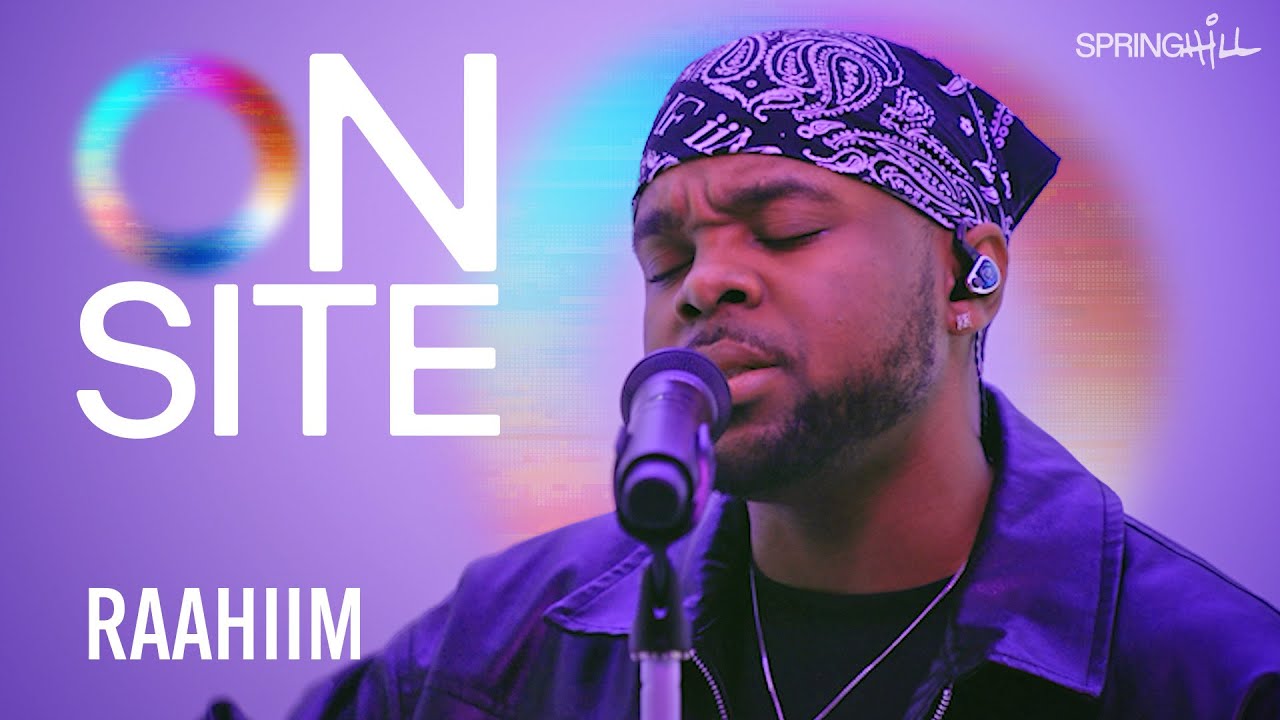 RAAHiiM Performs ‘Bodies’ and ‘Outside Freestyle’ Live | On Site with SpringHill
