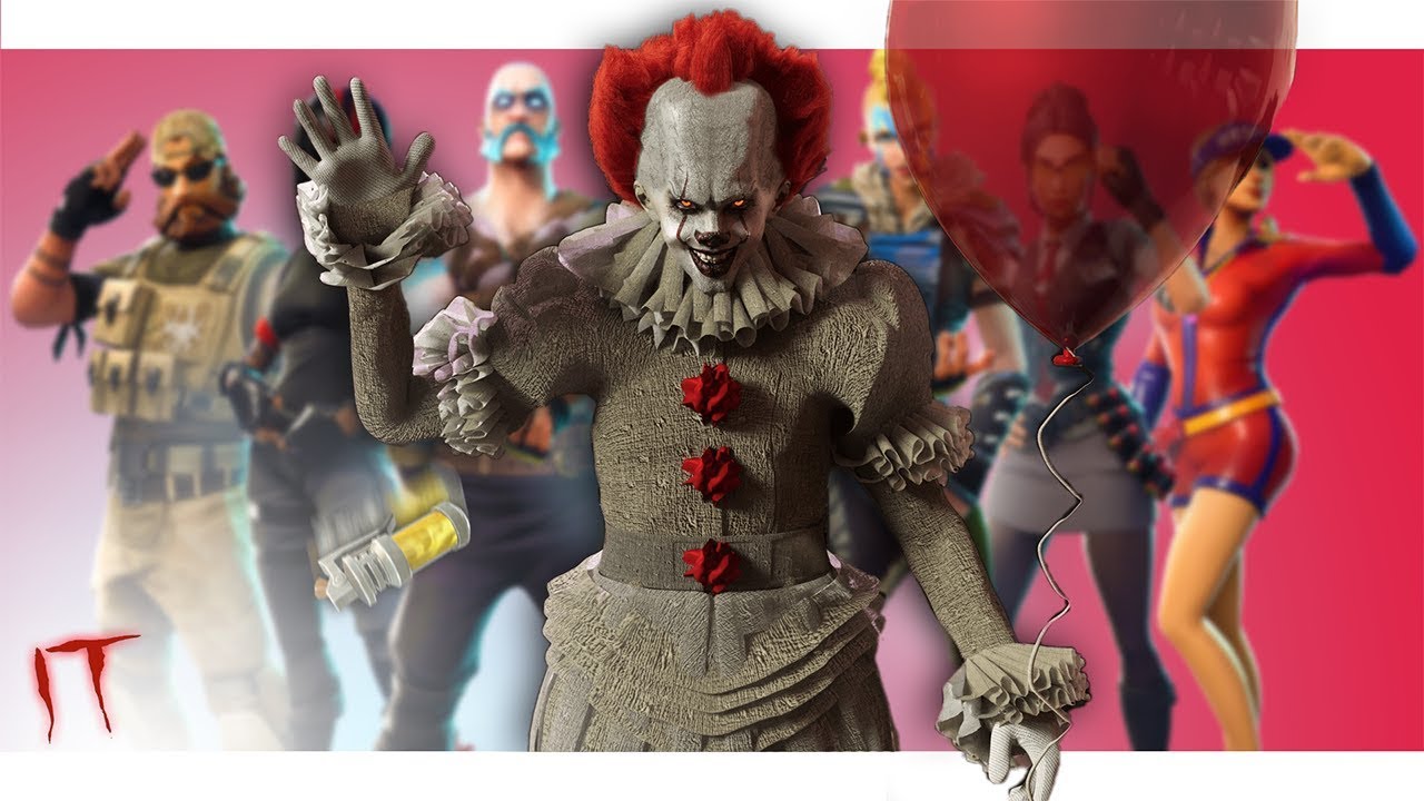 Голосовой розыгрыш Пеннивайза ужасает игроков Fortnite! | Троллинг «Оно»