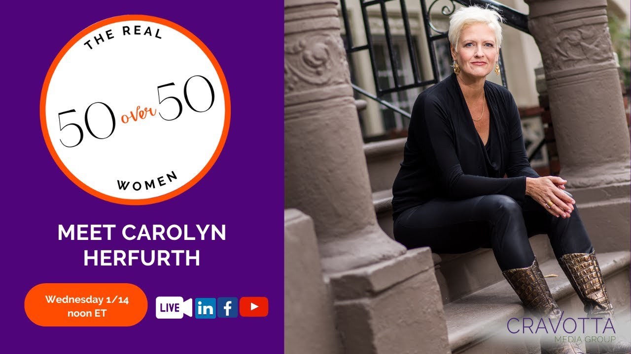 The Real 50 over 50 - Meet Carolyn Herfurth 📱