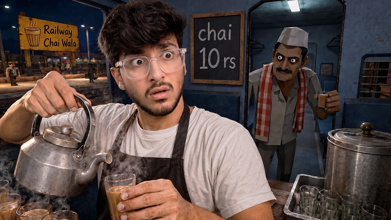 My First Night as a Chai Wala! 😨 | Horror Game