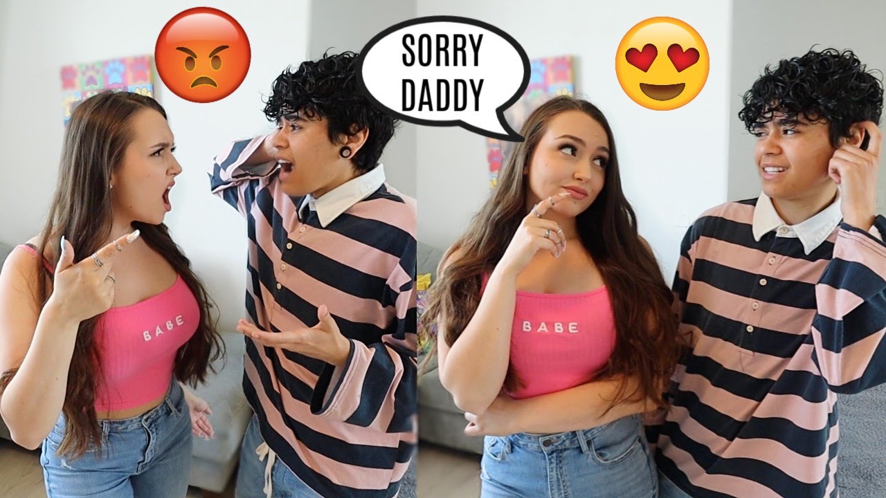Starting An Argument With My Boyfriend Then Calling Him Daddy..