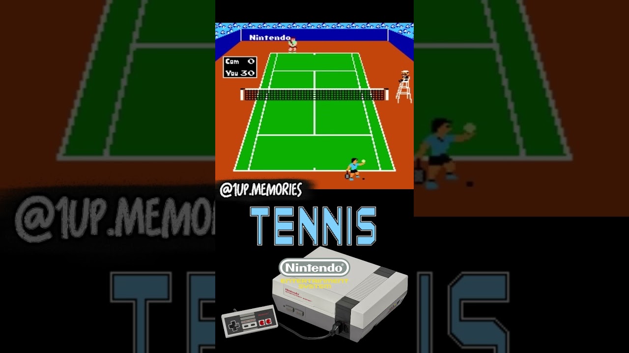 Tennis, 1983, NES