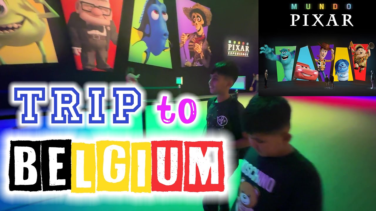 Trip to Mundo Pixar in Belgium