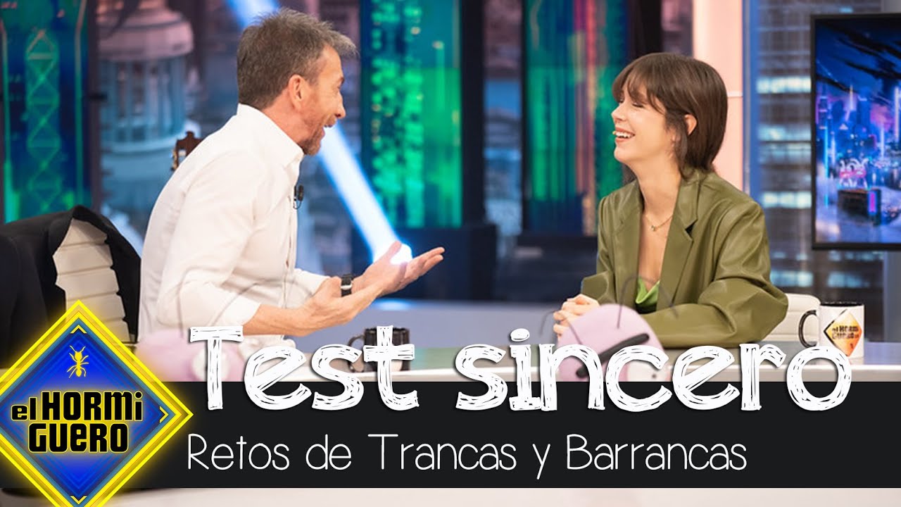 Georgina Amorós se somete al test más sincero de Trancas y Barrancas - El Hormiguero