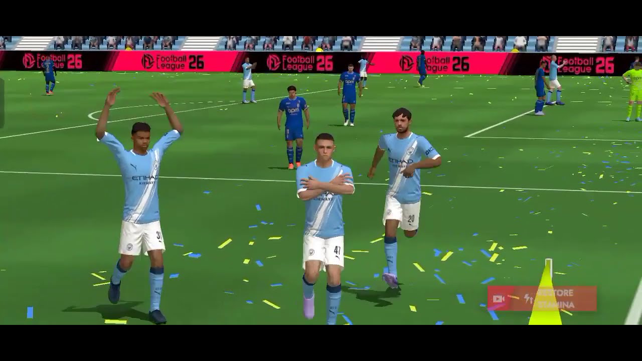 Manchester City vs AS Monaco 🔥 | FL Derby Full Match Gameplay | East Stadium 🏟️ Football League 2026