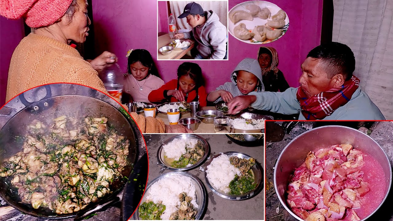 CHICKEN in Bhopjur,  Bhumi went to bazaar to meet children & to buy something for series Thaatthalo