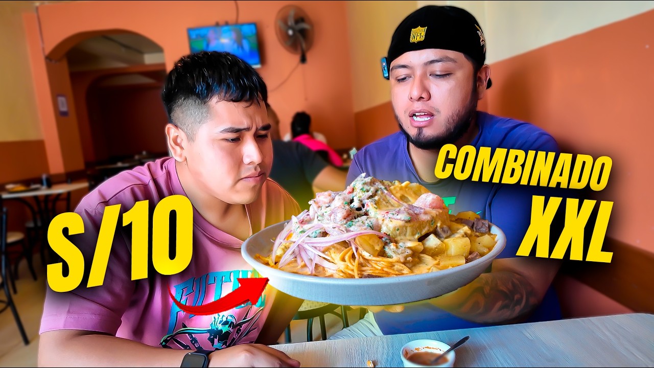 COMBINADO GIGANTE XXL a 10 SOLES en LOS OLIVOS 😋