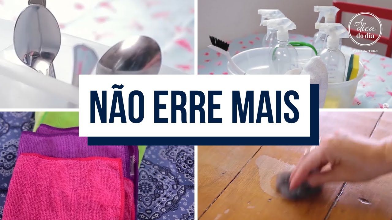 EU NUNCA MAIS FIZ ISSO NA FAXINA | FLÁVIA FERRARI
