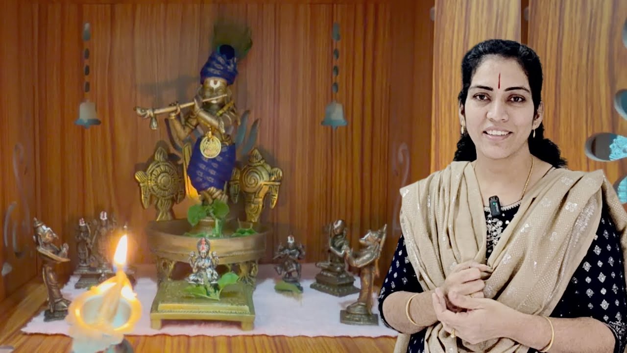 TIRUVARADHANA| Sri Krishna Morning & Evening Tiruvaradhana Rules at home @SreelakshmiRamanujadasitelugu