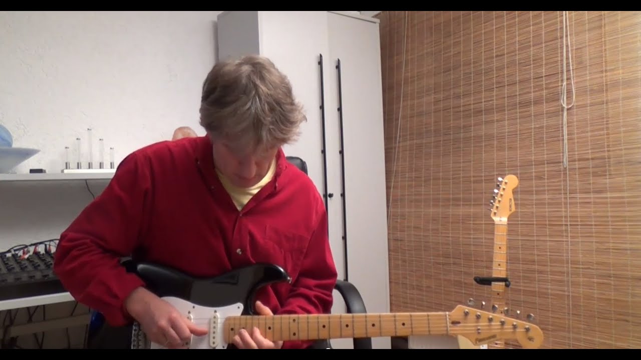 Fernandes The Revival Vintage Strat - Slow Blues Improvisation