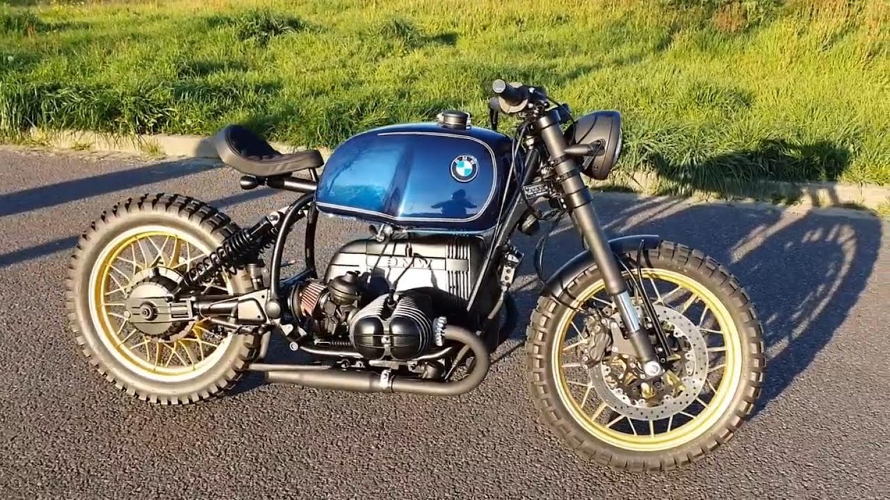 INSANE BMW R100 RS Scrambler Build & Ride | @corner.custom