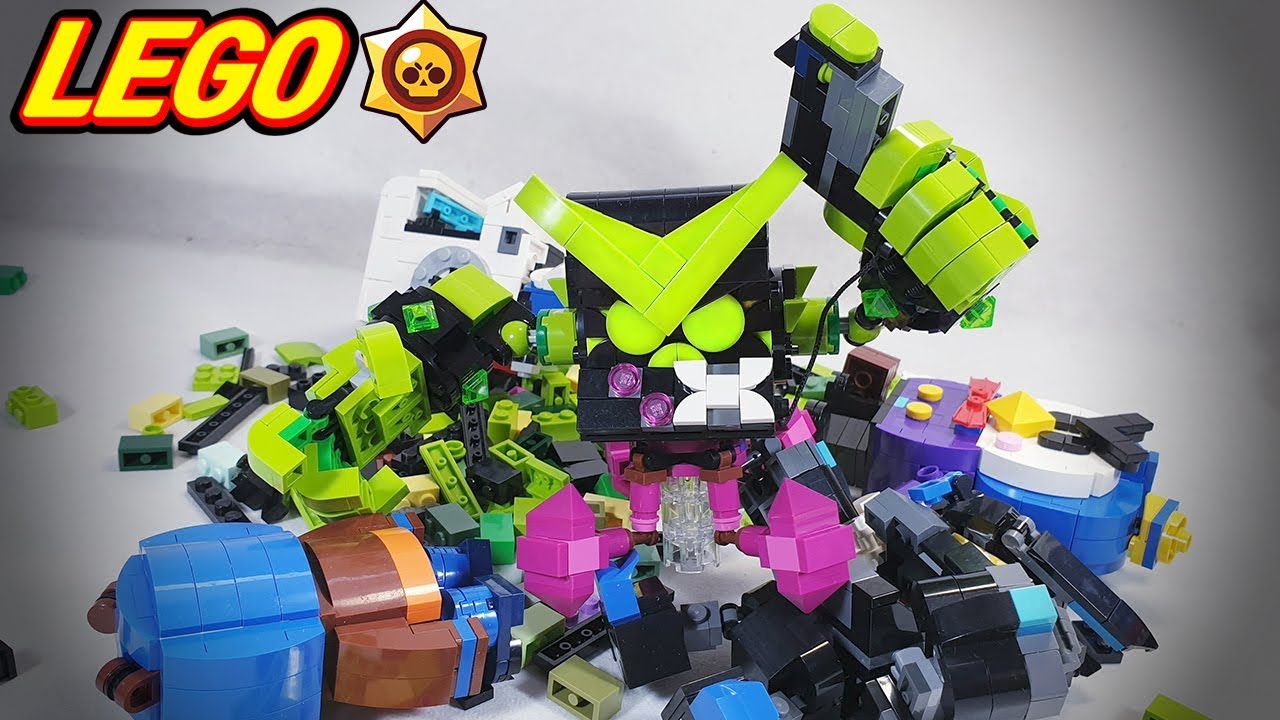 brawl stars LEGO Art New Skins Virus 8-Bit / My Own Creation LEGO brawl stars