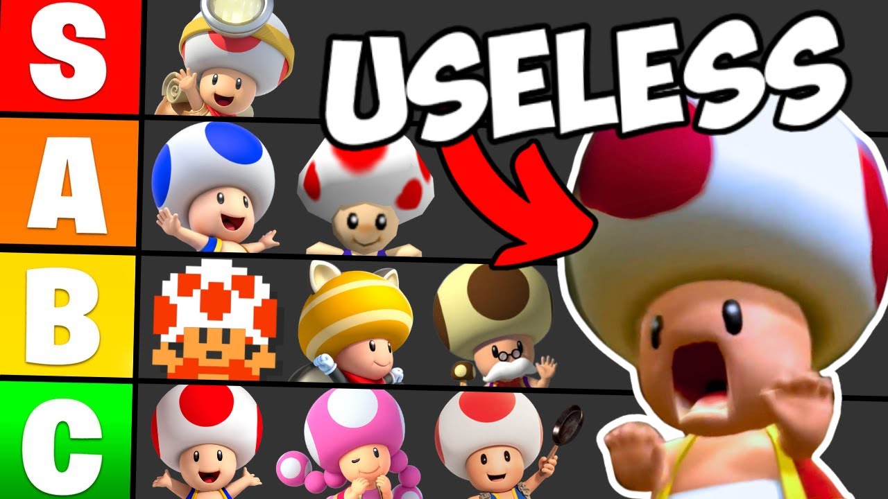 Ranking How USELESS Toad is in Every Mario Game