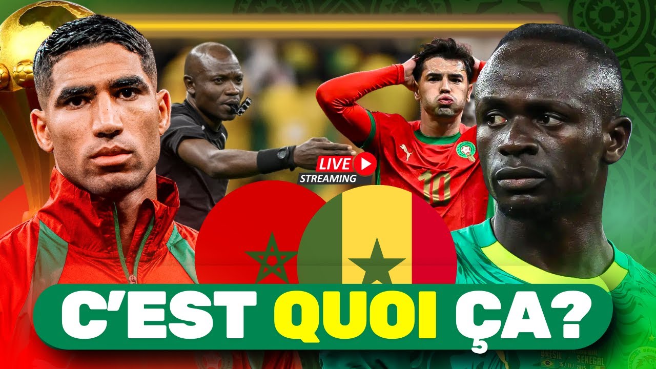 🇲🇦 Maroc 0 - 1 Sénégal 🇸🇳 Une Finale Que Personne N’Oubliera...