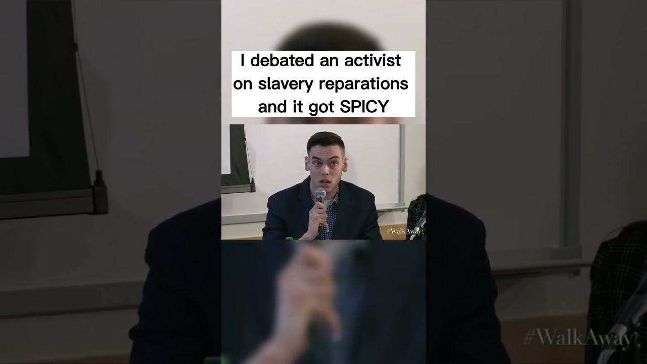 I debated an activist on slavery reparations 😳 (it got spicy)
