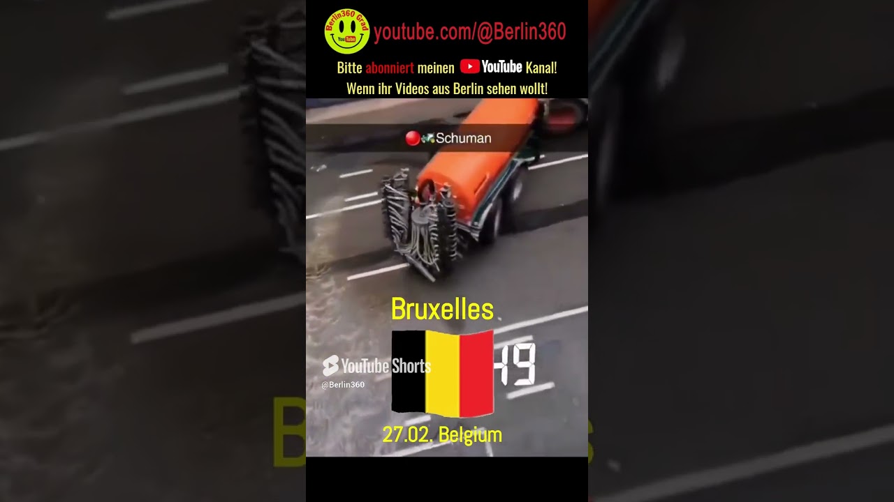 #Bauernproteste #Bauern #Bruxelles #Belgien #Frankreich #Deutschland #ZDF #ARD #polizei #europe
