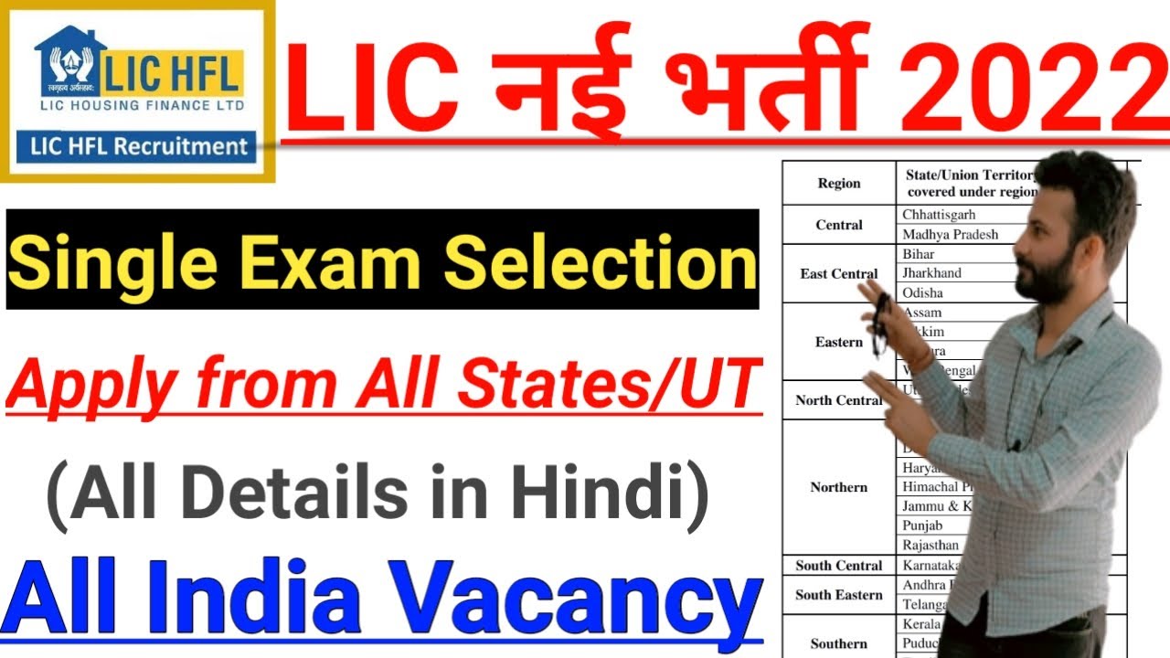 LIC Job Vacancy 2022 | Single Exam Selection / Post details, salary, Selection Process | LIC Jobs