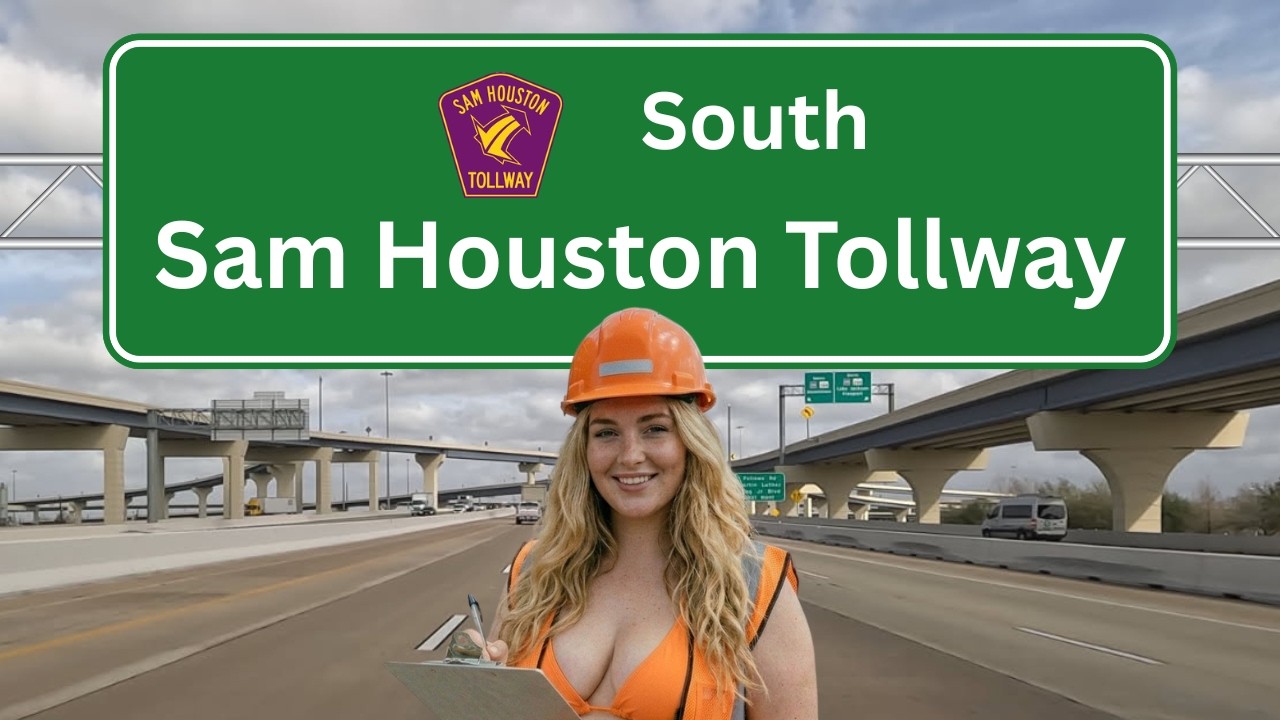 Sam Houston Tollway South/Beltway 8 | Houston, Texas | Road Assessment Drive | [NARRATION]