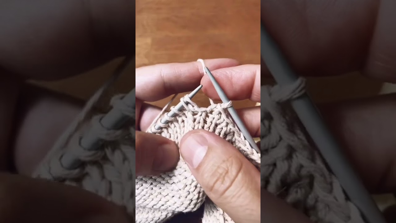 No-roll stocking stitch bind off