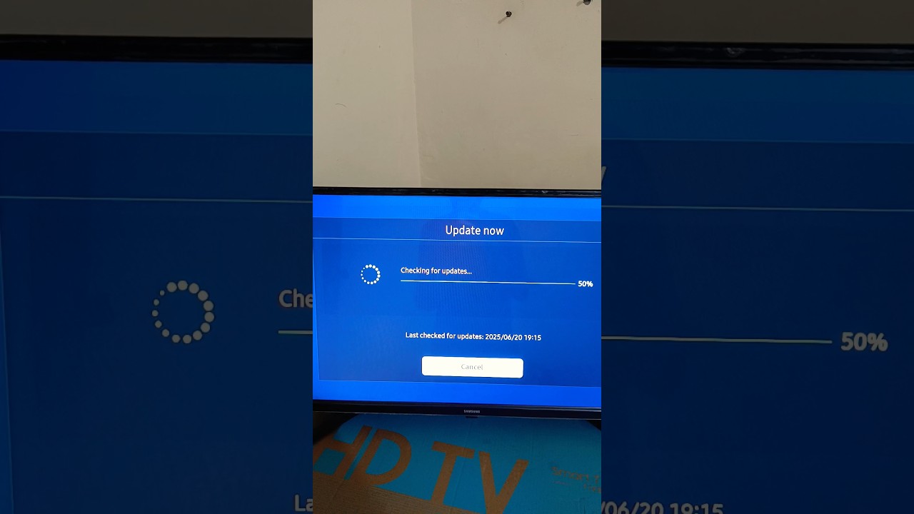 latest software update in samsung smart tv #software #samsungtv #shorts
