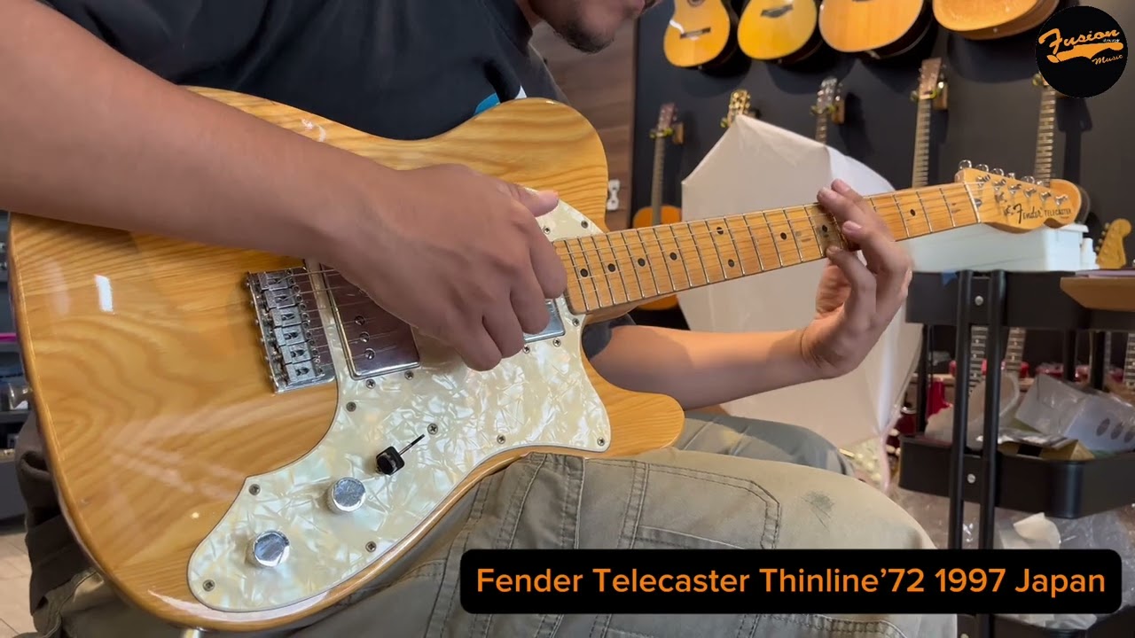 Fender Telecaster Thinline’72 1997 Japan 