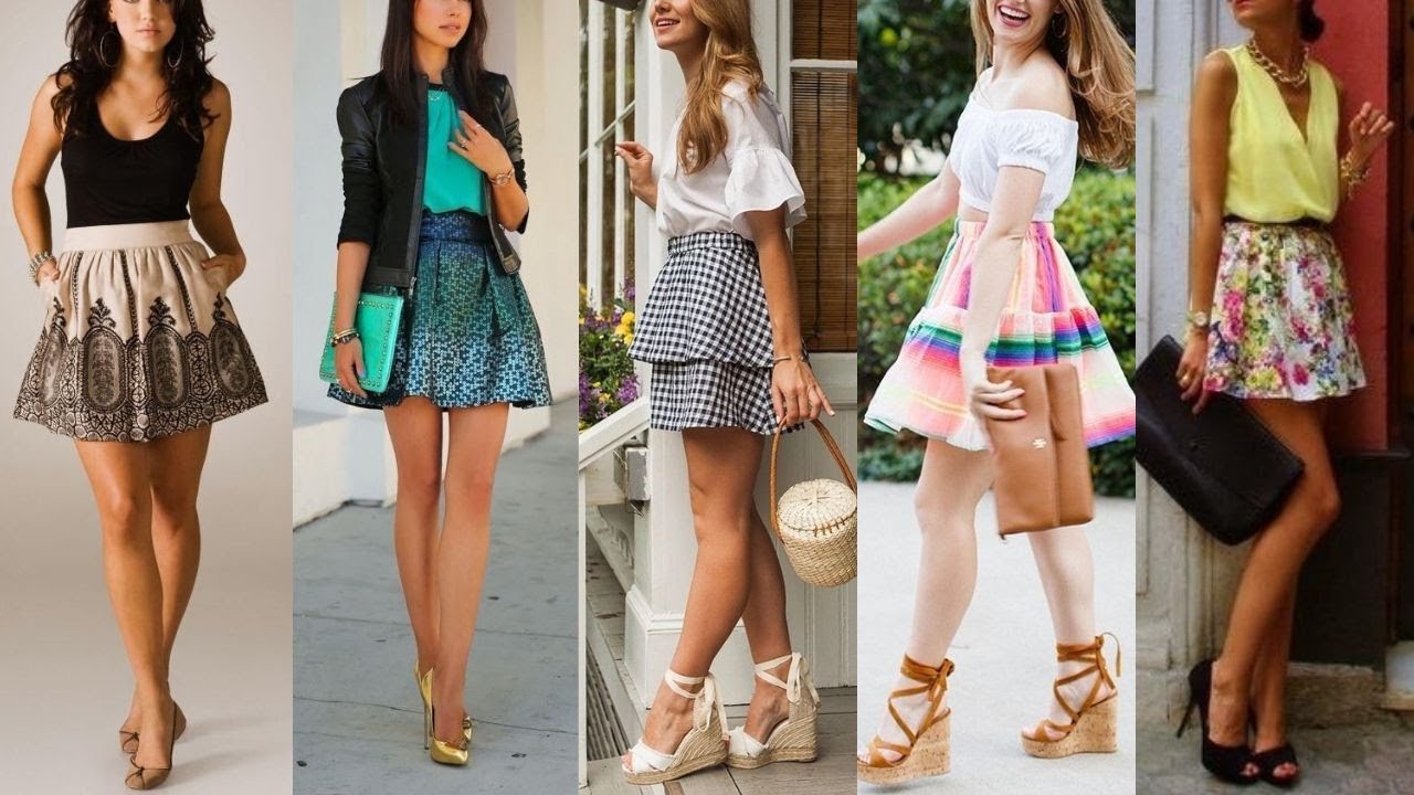 OUTFITS CON FALDAS JUVENILES CORTAS PARA VERANO 2023🎉OUTFITS WITH SHORT YOUTH SKIRTS FOR SUMMER 2023