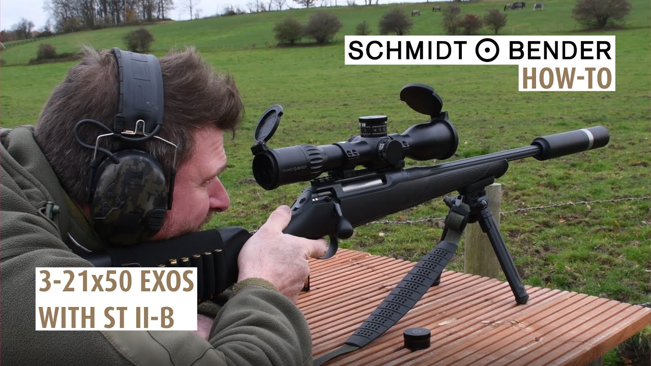 How-To with Chris Parkin: Schmidt & Bender 3-21x50 Exos & Single Turn II-Ballistic (ST II-B) turret