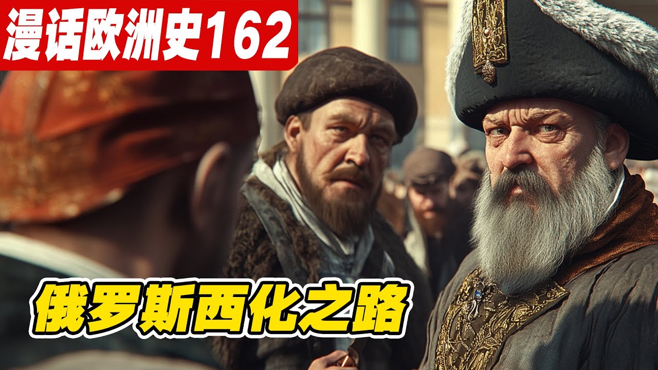 俄罗斯西化之路：彼得大帝的现代化革命。沙皇的“最后审判”：太子叛逃，彼得大帝的冷酷与帝国的血色黎明！《漫话欧洲史162》革|俄罗斯帝国|沙皇|贵族|俄罗斯科学院|欧拉|农奴制|阿列克谢|叶卡捷琳娜一世