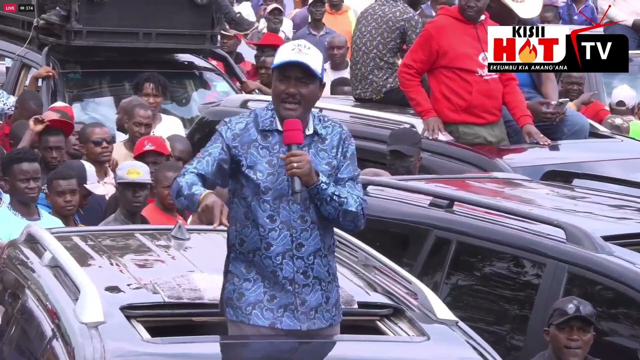 Kalonzo Comes Armed With Bullet Points Only