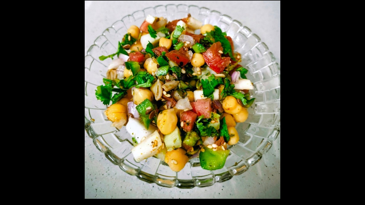 Chana Chaat Recipe | High Protein Weight Loss Snack #chanachaat  #healthysnacks  #weightlossrecipe