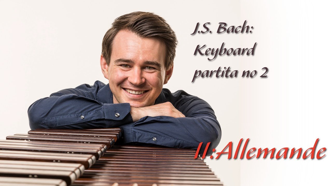 J.S. Bach: Allemande from Keyboard partita no. 2 in C minor (BWV 826)