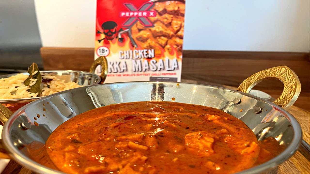 Iceland's Smokin Ed's Pepper X Tikka Masala Curry