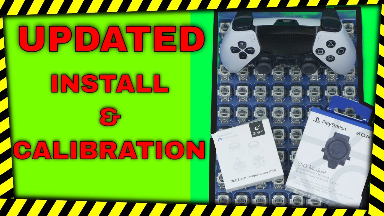 PS5 DualSense Edge TMR Modules | Updated Install & Calibrating