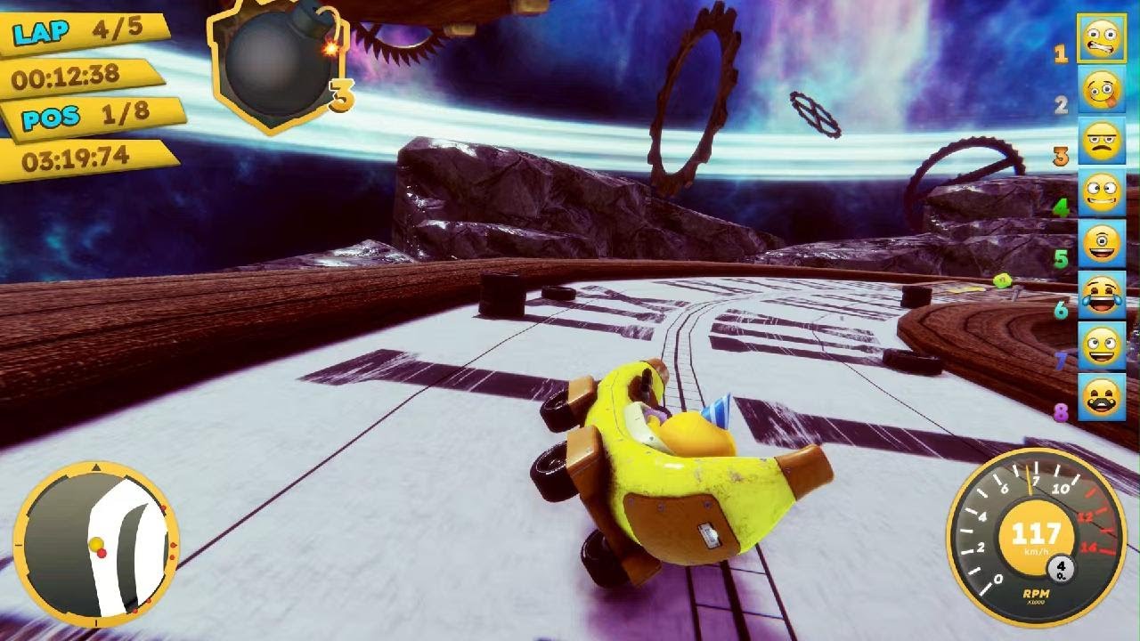 emoji Kart Racer 4