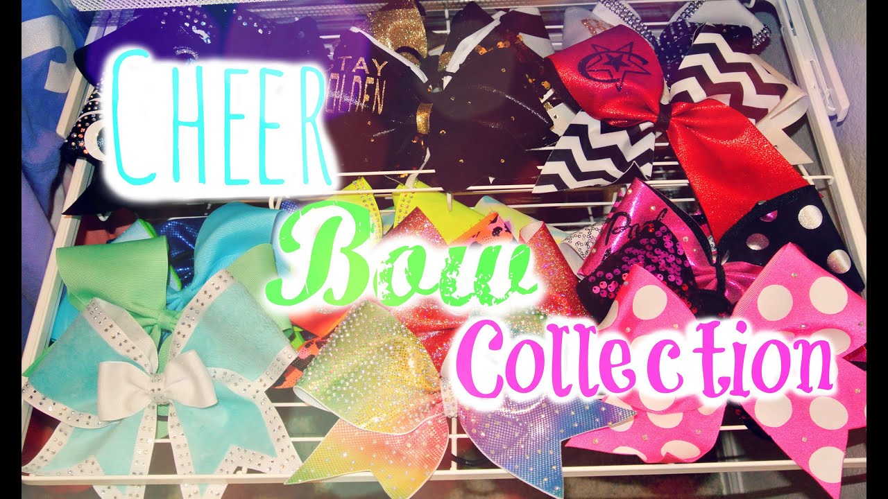 Cheer bow collection