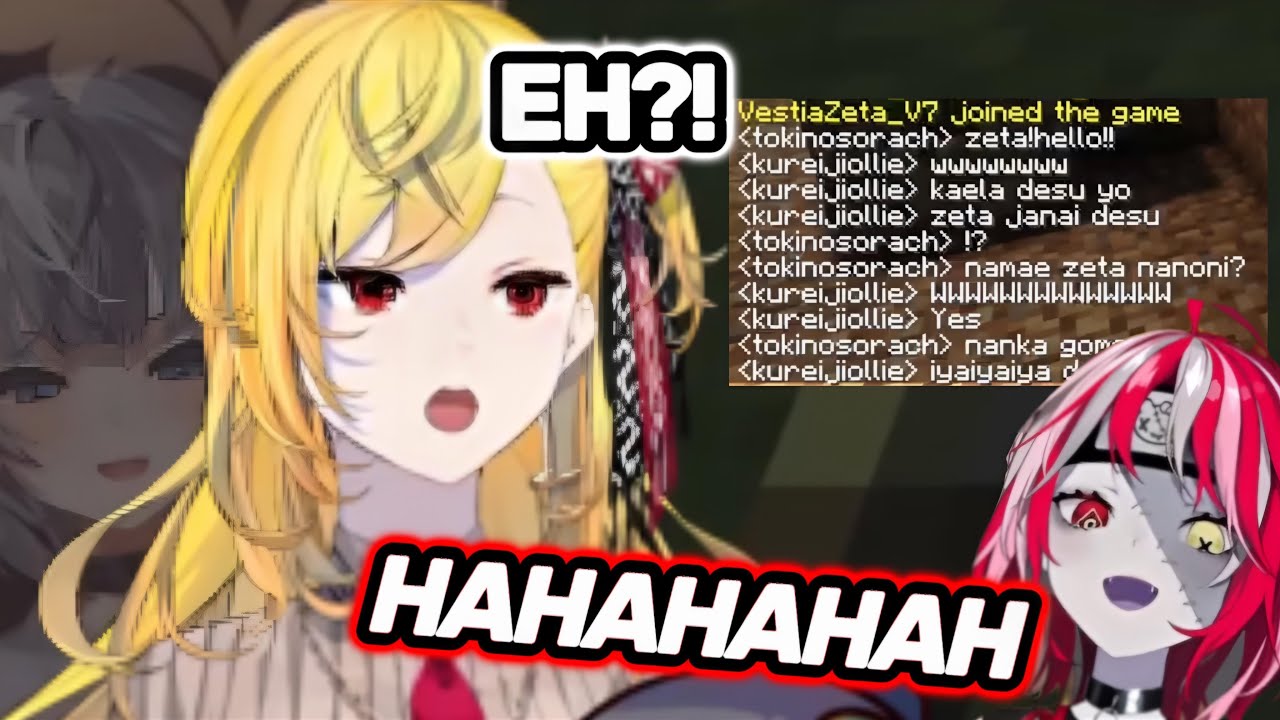 Ollie can't help laughing when Sora mistakenly thinks Kaela is Zeta