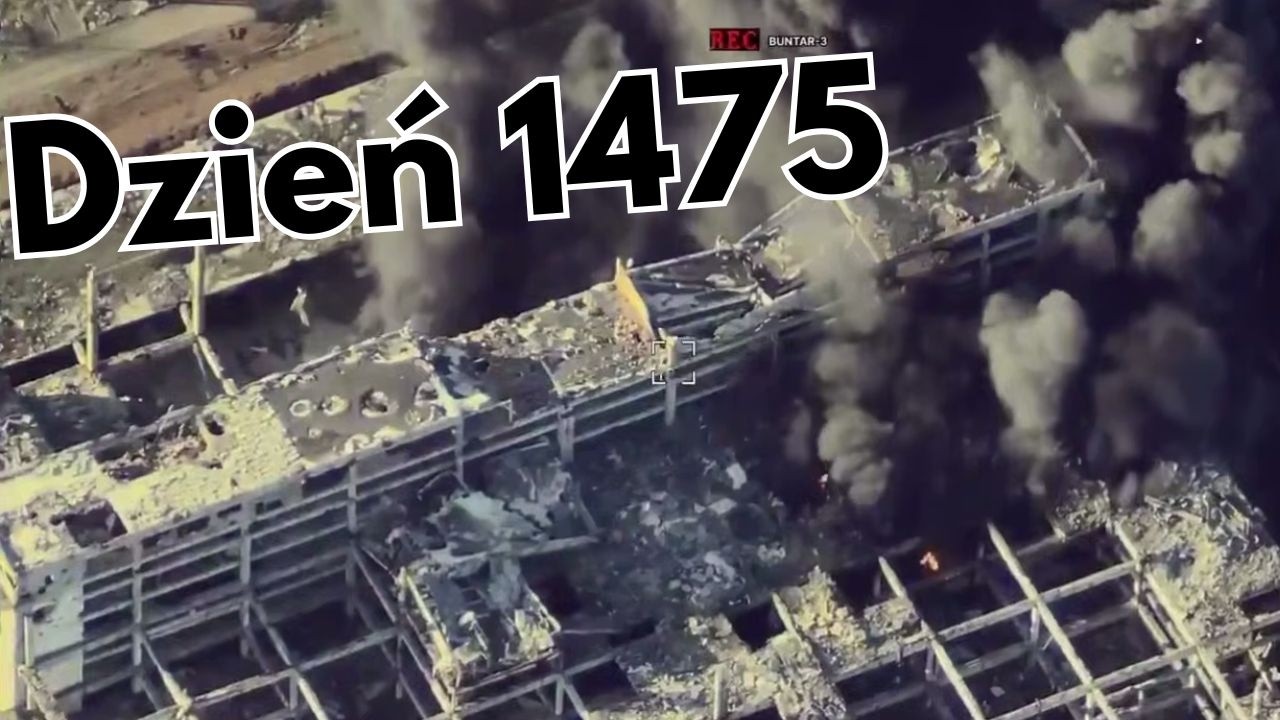 Potężny atak na magazyn Shahedów. Dzień 1475